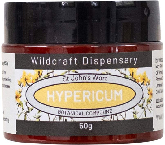 WILDCRAFT DISPENSARY HYPERICUM HERBAL OINTMENT 50G