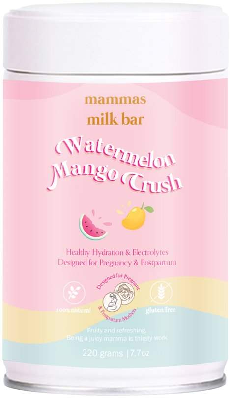 Mammas Milk Bar MAMMAS MILK BAR WATERMELON MANGO CRUSH HYDRATION & ELECTROLYTES 220G