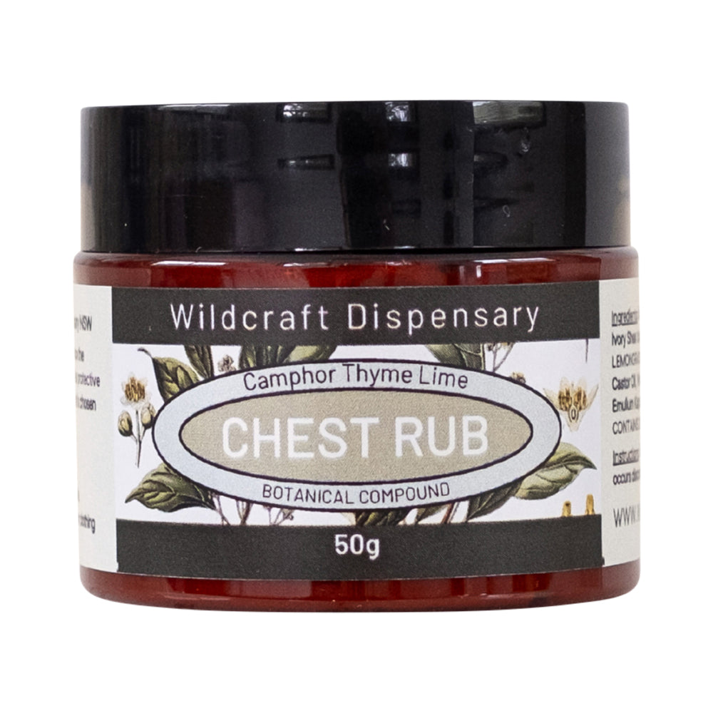 WILDCRAFT DISPENSARY CHEST RUB OINTMENT 50G