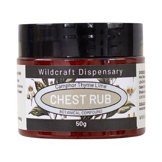 WILDCRAFT DISPENSARY CHEST RUB OINTMENT 50G