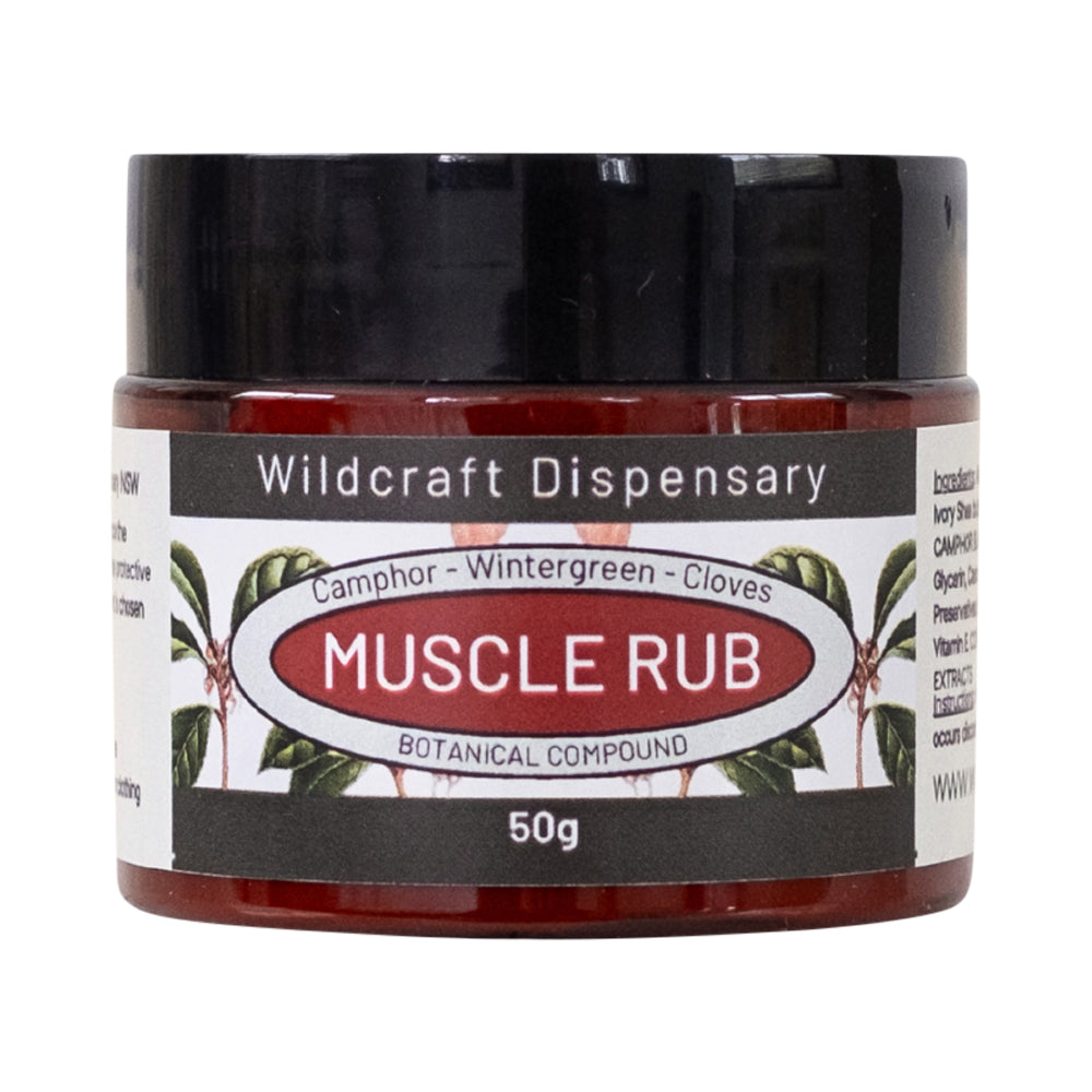 WILDCRAFT DISPENSARY MUSCLE RUB OINTMENT 50G