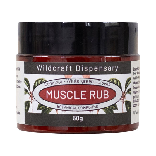 WILDCRAFT DISPENSARY MUSCLE RUB OINTMENT 50G