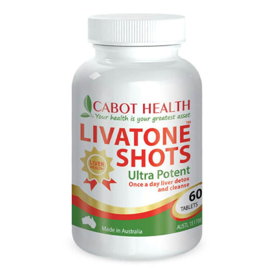 Cabot Health Cabot Health LivaTone Shots 60t