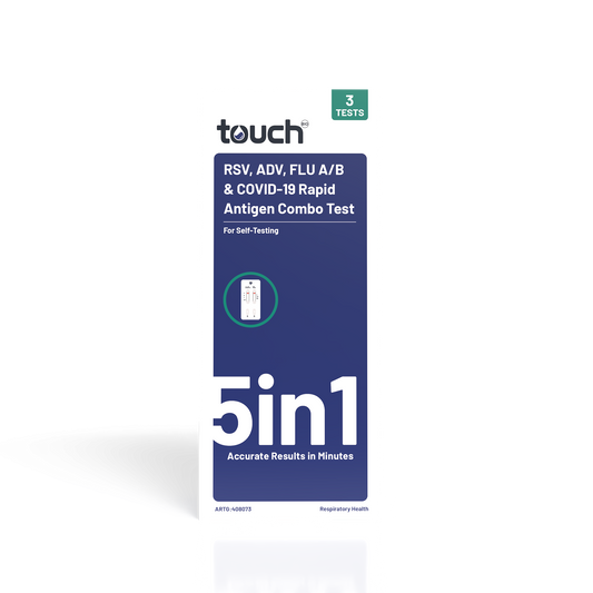 TOUCHBIO 5IN1 RSV ADV FLU A/B COVID RAPID ANTIGEN TEST NASAL