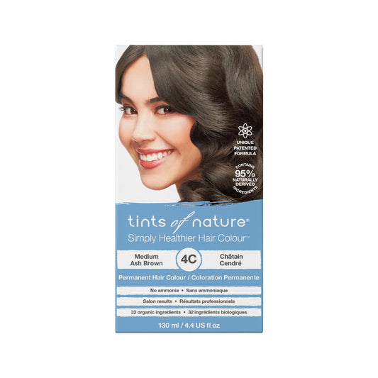 Tinits of nature Tints of Nature Permanent Hair Colour 4C (Medium Ash Brown)