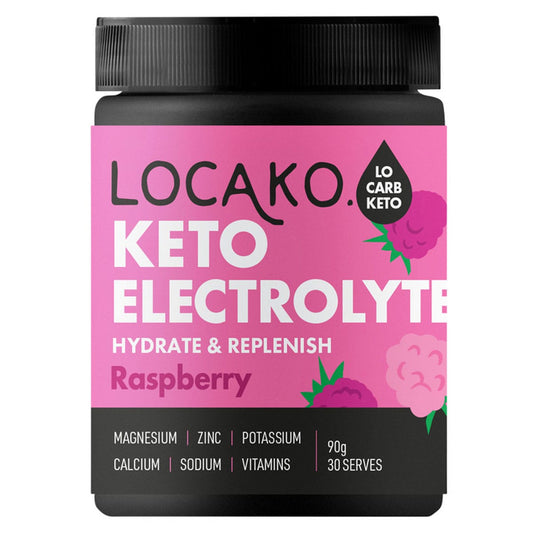 Locako Locako Keto Electrolyte Hydrate & Replenish Raspberry 90g