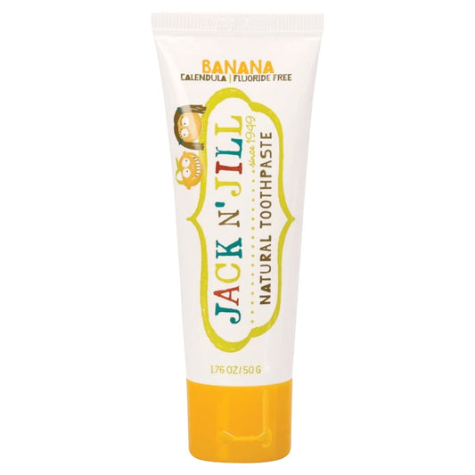 Jack N Jill Jack N Jill Natural Toothpaste with Calendula (Fluoride Free) Banana 50g