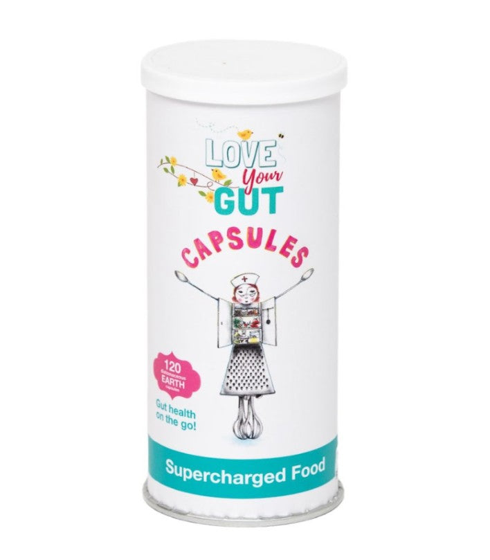 Supercharded Food Supercharged Food Love Your Gut (Diatomaceous Earth) Capsules 120vc