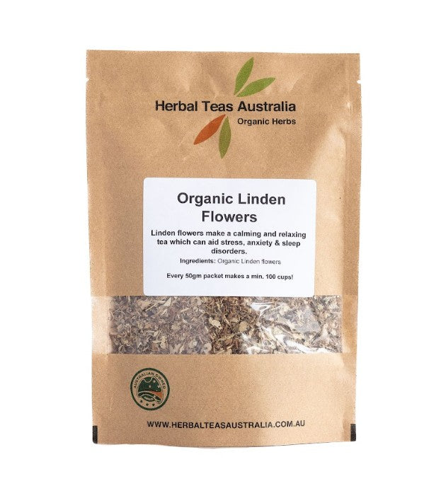 Herbal Teas Australia HERBAL TEAS AUSTRALIA ORGANIC LINDEN FLOWERS 50G