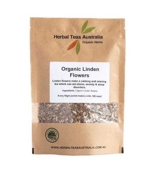 Herbal Teas Australia HERBAL TEAS AUSTRALIA ORGANIC LINDEN FLOWERS 50G