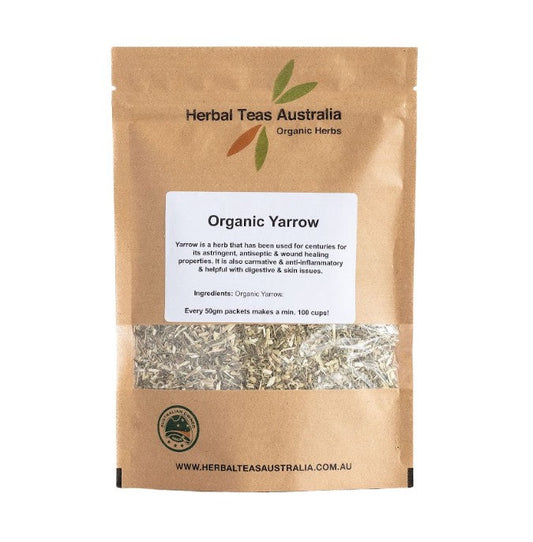 Herbal Teas Australia HERBAL TEAS AUSTRALIA ORGANIC YARROW 50G