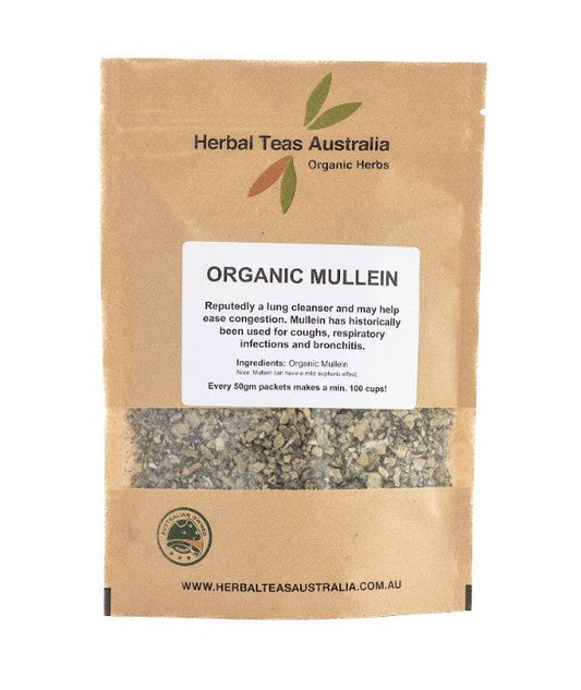 Herbal Teas Australia HERBAL TEAS AUSTRALIA ORGANIC MULLEIN 50G