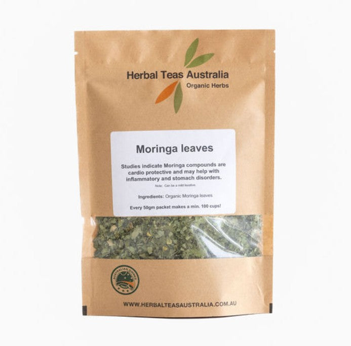 Herbal Teas Australia HERBAL TEAS AUSTRALIA MORINGA LEAVES 50G
