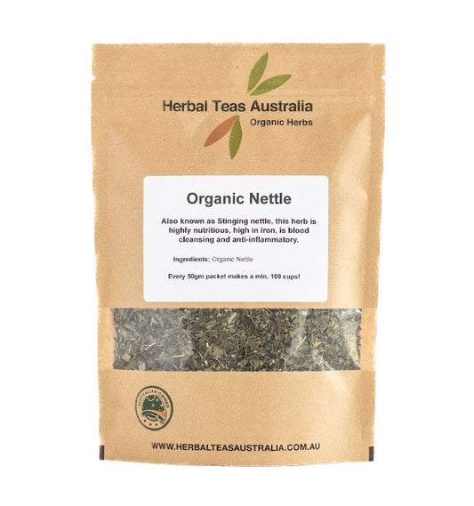 Herbal Teas Australia HERBAL TEAS AUSTRALIA ORGANIC NETTLE 50G