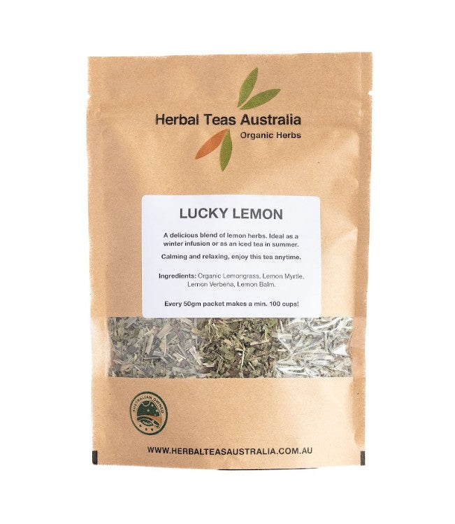 Herbal Teas Australia HERBAL TEAS AUSTRALIA LUCKY LEMON 50G