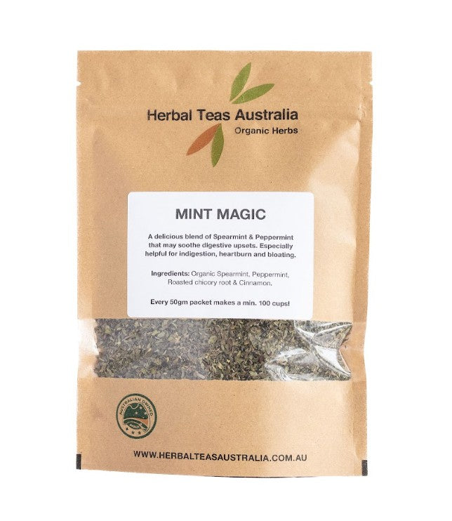 Herbal Teas Australia HERBAL TEAS AUSTRALIA MINT MAGIC 50G