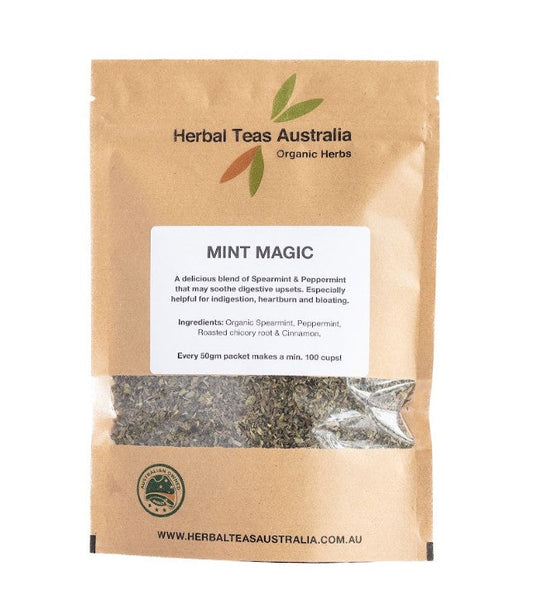 Herbal Teas Australia HERBAL TEAS AUSTRALIA MINT MAGIC 50G