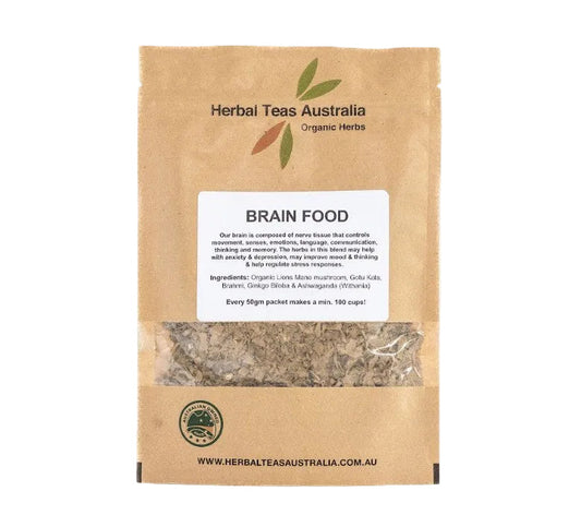 Herbal Teas Australia HERBAL TEAS AUSTRALIA BRAIN FOOD 50G