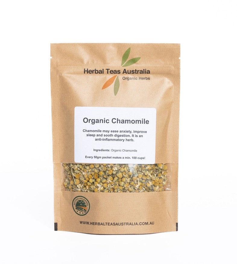 Herbal Teas Australia HERBAL TEAS AUSTRALIA ORGANIC CHAMOMILE 50G