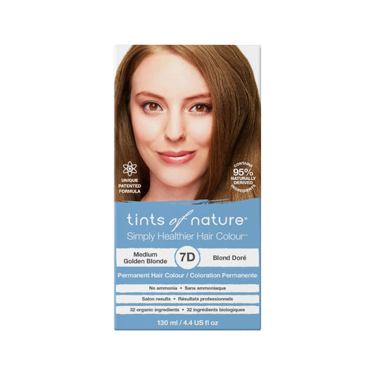 Tinits of nature Tints of Nature Permanent Hair Colour 7D (Medium Golden Blonde)