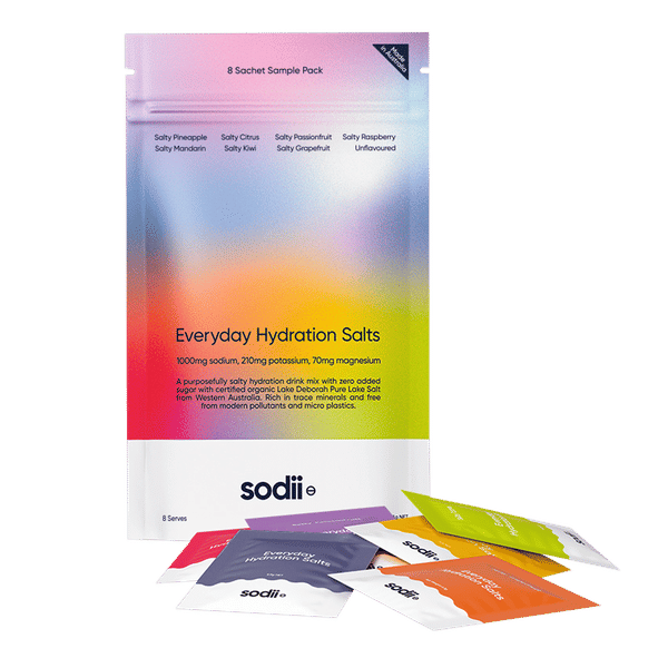 Sodii 8 Sachet Sample Pack 8 sachets