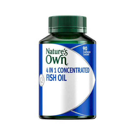 Natures Own NATURES OWN CAP CONCENTRATED FISH OIL 4 IN 1
