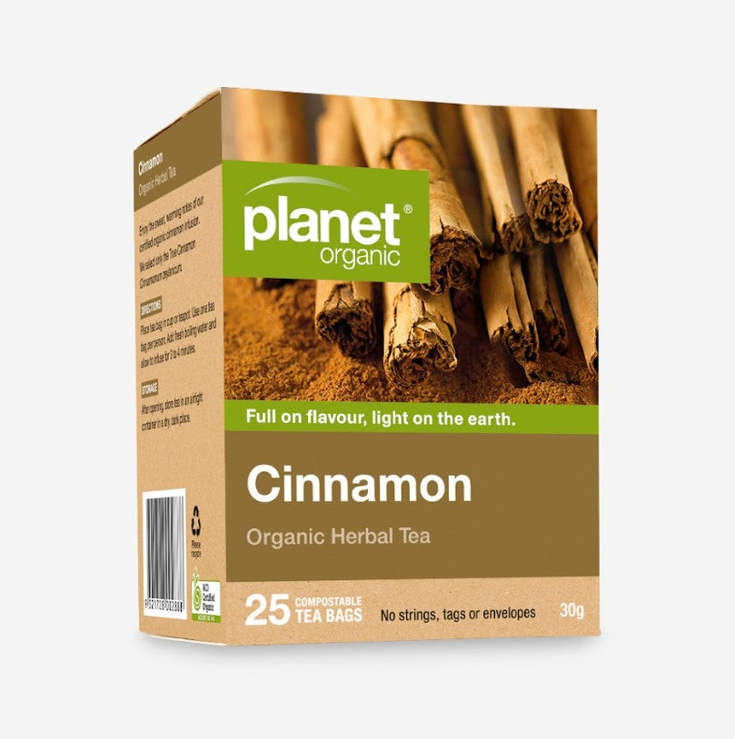 Planet Organic Planet Organic Organic Herbal Tea Cinnamon x 25 Tea Bags