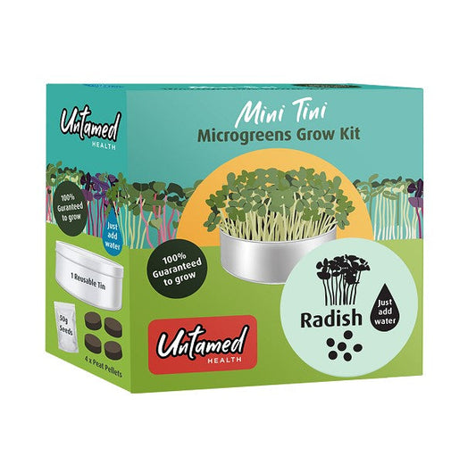 Untamed Health Untamed Health Mini Tini Microgreens Grow Kit Radish