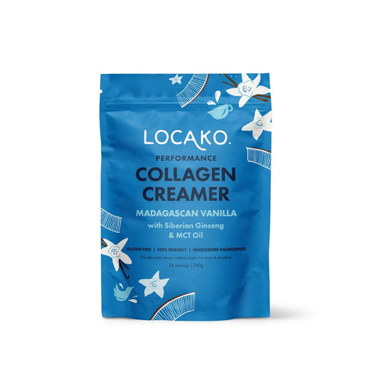 Locako LOCAKO COLLAGEN CREAMER PERFORMANCE MADAGASCAN VANILLA 240G
