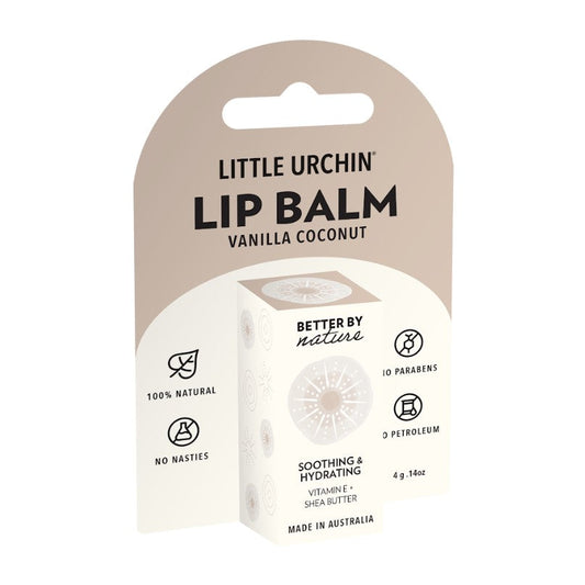Little Urchin LITTLE URCHIN LIP BALM VANILLA COCONUT 4G