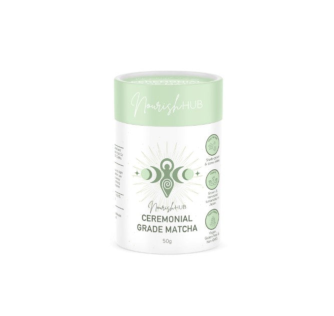 Nourish Hub NOURISH HUB CEREMONIAL GRADE MATCHA 50G
