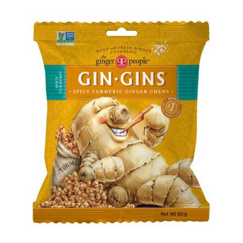 Ginger People The Ginger People Gin Gins Ginger Chews Spicy Turmeric 60g