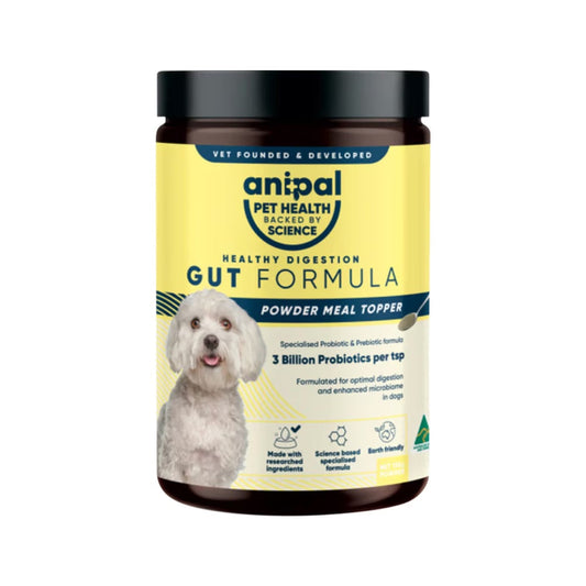 Anipal ANIPAL HEALTHY DIGESTION GUT FORMULA POWDER MEAL TOPPER (FOR DOGS) 135G