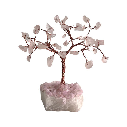 ALTERNATIVE DISTRIBUTION CRYSTAL TREE ROSE QUARTZ