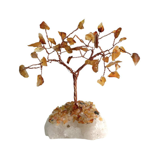 ALTERNATIVE DISTRIBUTION CRYSTAL TREE CARNELIAN