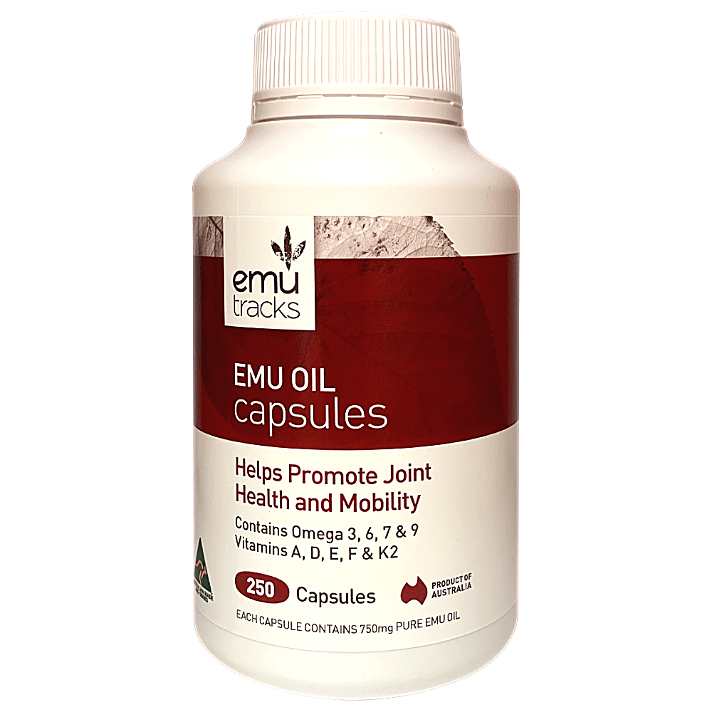Emu Tracks Emu Tracks Emu Oil Capsules 250c