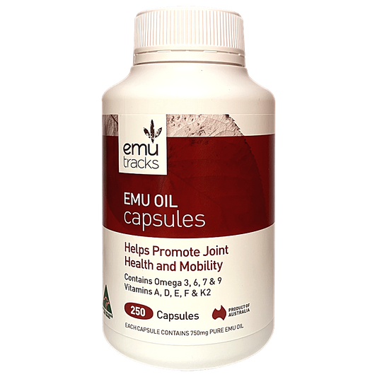 Emu Tracks Emu Tracks Emu Oil Capsules 250c
