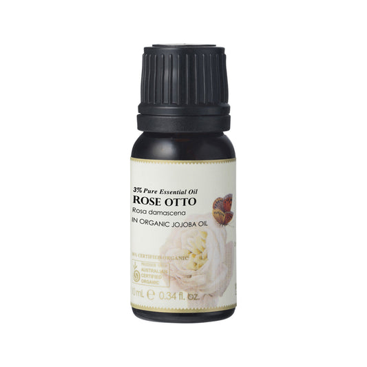 Ausganica Ausganica Organic Essential Oil Dilution Rose Otto 3% in Jojoba 10ml