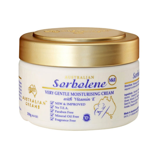 Australian Creams MK II Australian Creams MkII Sorbolene Very Gentle Moisturising Cream with Vitamin E 250g