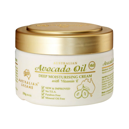 Australian Creams MK II Australian Creams MkII Avocado Oil Deep Moisturising Cream with Vitamin E 250g