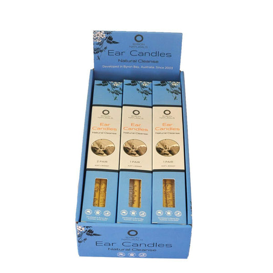 Byron Naturals Byron Naturals Ear Candles Mixed x 12 Display