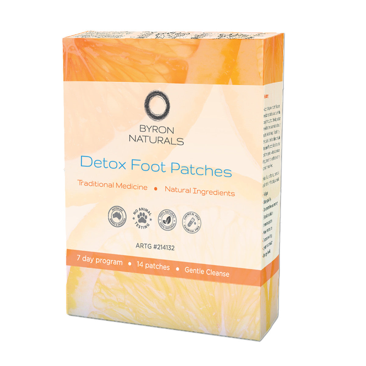 Byron Naturals Byron Naturals Detox Foot Patches (7 Day Program) x 14 Patches (7 Pairs)