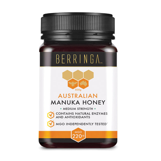 Berringa Berringa Australian Manuka Honey Medium Strength (MGO 220+) 500g