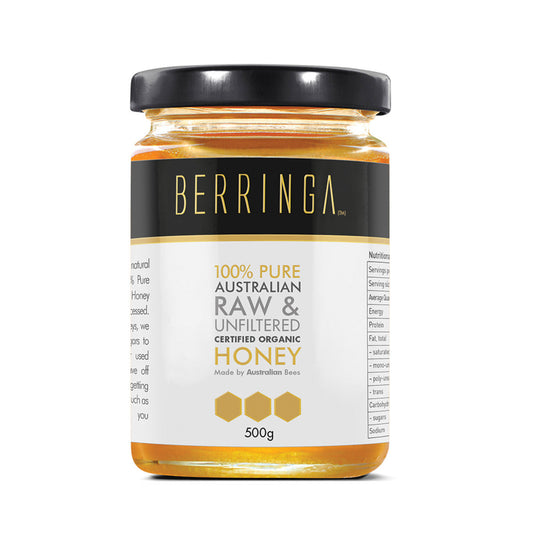 Berringa Berringa Organic Raw & Natural Eucalyptus Honey 500g