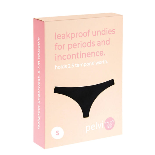 Pelvi Pelvi Leakproof Underwear Bikini Black S