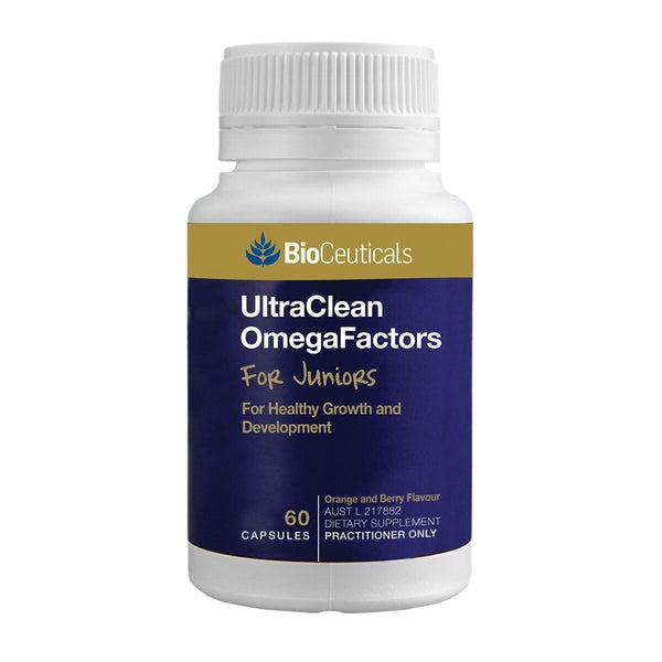 BioCeuticals UltraClean OmegaFactors for Juniors 60 caps