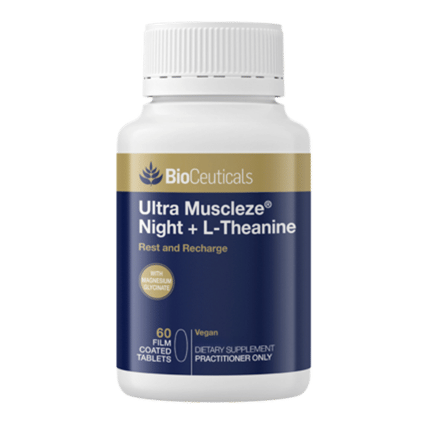 BioCeuticals Ultra Muscleze® Night + L-Theanine 60 tabs