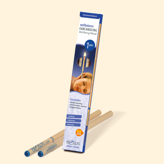 Biosun Ear Candles Fragranced Wellbalance Ritual Lavender & Rosemary 1 Pair SELL THROUGH