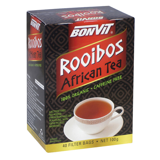 Bonvit Bonvit Organic Rooibos African Tea x 40 Filter Bags