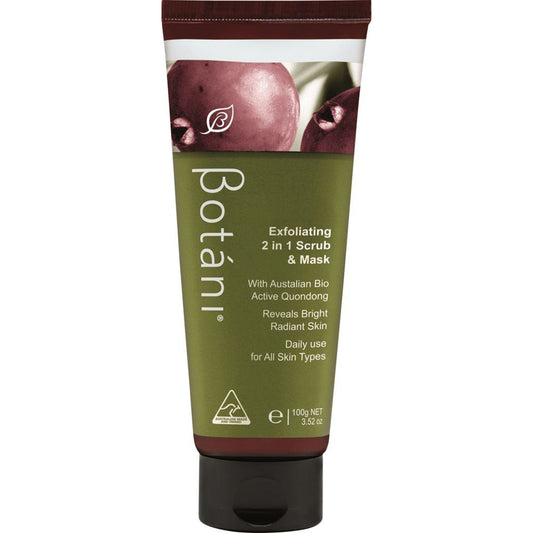 Botani Botani Exfoliating 2 in 1 Scrub & Mask 100g